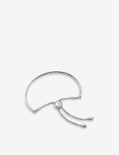 Monica Vinader Fiji Chain Bracelet In Silver