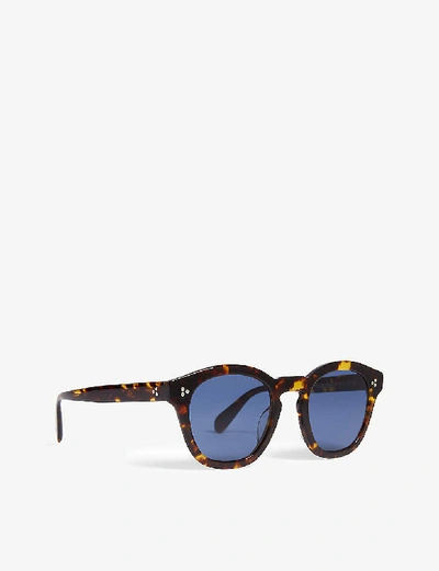 Oliver Peoples Square-frame Sunglasses In Havana