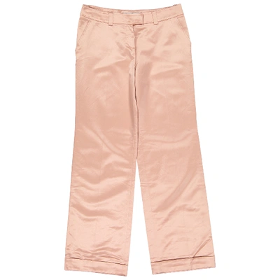 Pre-owned Dior Large Pants In Pink