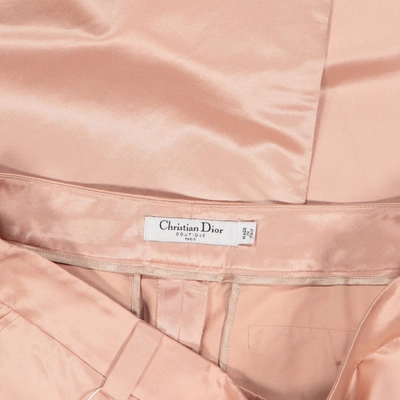 Pre-owned Dior Large Pants In Pink