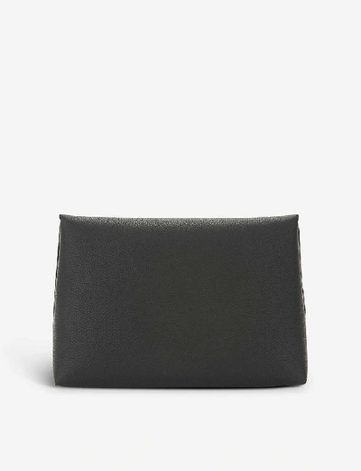 Shop Mulberry Darley Leather Pouch In Black