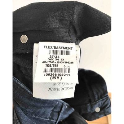 Pre-owned Acne Studios Flex Slim Jeans In Navy
