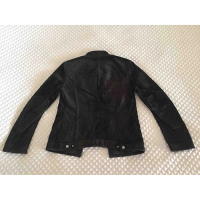 Pre-owned Gucci Brown Suede Jacket