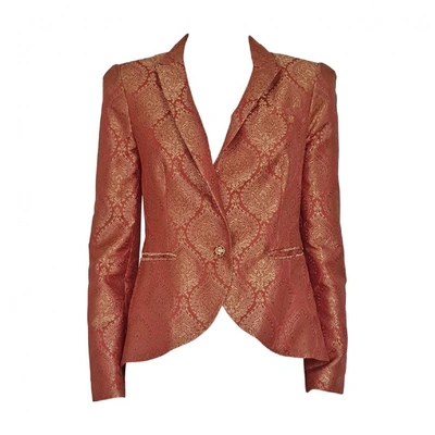 Pre-owned Elizabeth And James Red Synthetic Jacket