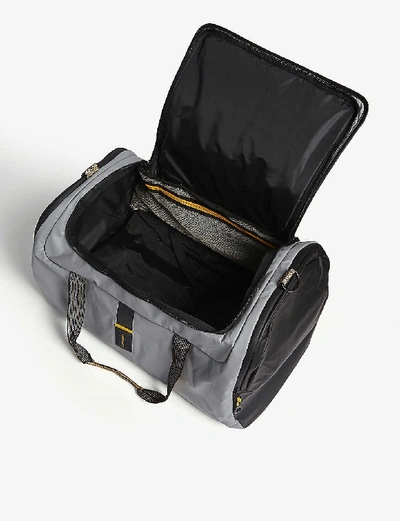 Shop Samsonite Paradiver Light Duffle Bag In Grey/yellow