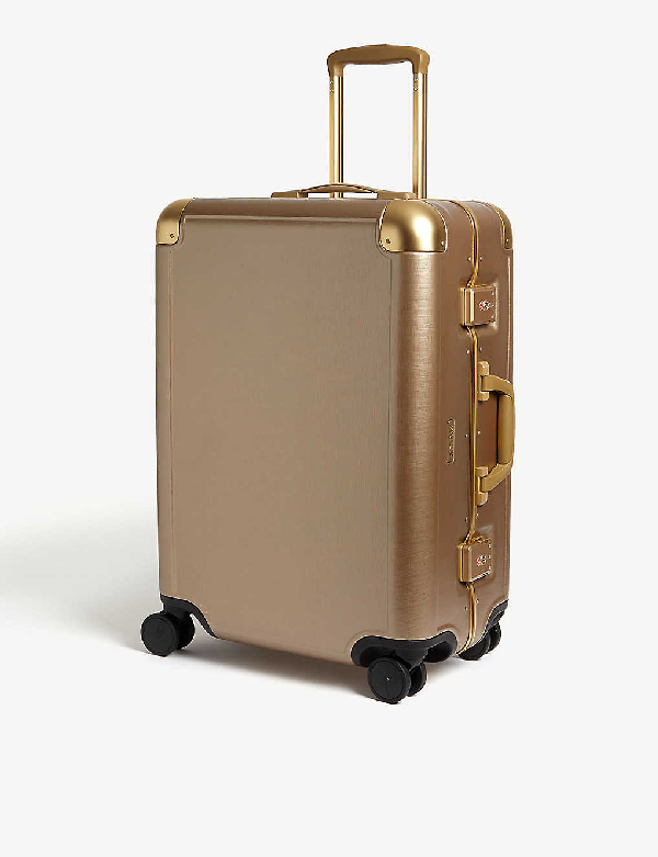 calpak luggage gold