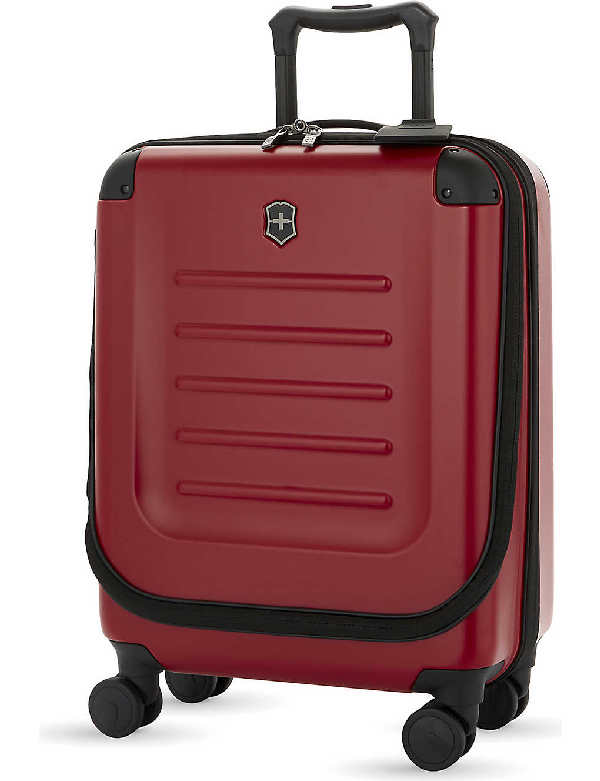 red cabin suitcase
