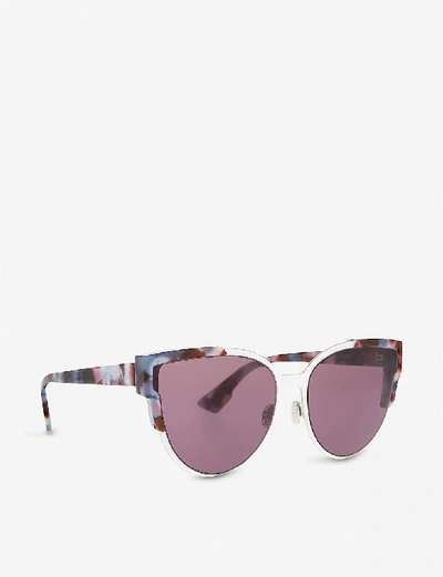 Shop Dior Floral Cat-eye Sunglasses