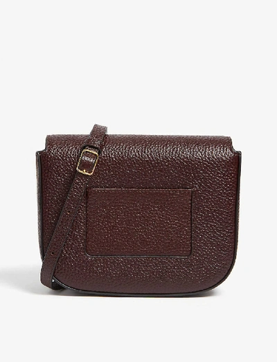 Shop Mulberry Women's Oxblood Darley Small Leather Satchel Bag