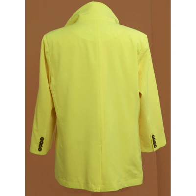 Pre-owned Essentiel Antwerp Yellow Polyester Jacket