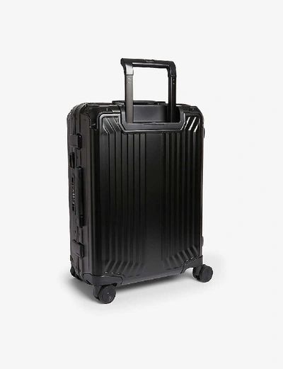 Samsonite Lite-box Alu Spinner Four-wheel Suitcase 55cm In Black | ModeSens