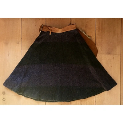 Pre-owned Kolor Wool Mid-length Skirt In Other