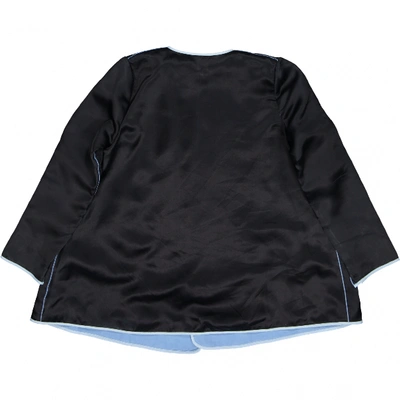 Pre-owned Huishan Zhang Silk Jacket In Black