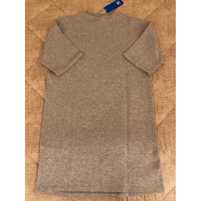 Pre-owned Adidas Originals Grey Cotton Dress