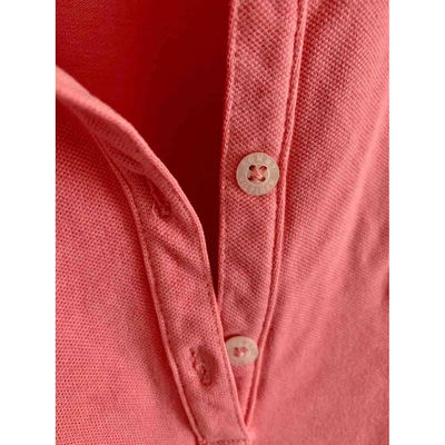 Pre-owned Tommy Hilfiger Pink Cotton Top