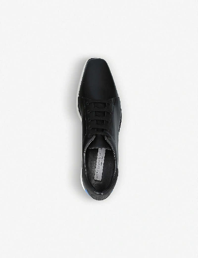 Shop Stella Mccartney Elyse Faux-leather Platform Shoes In Black