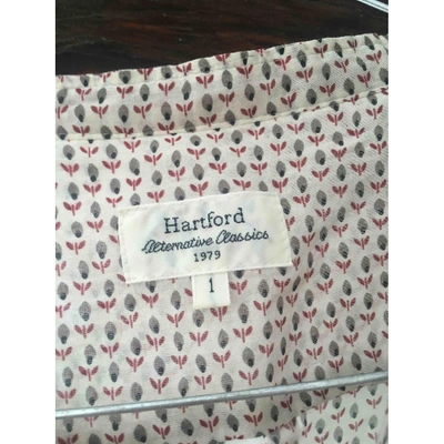 Pre-owned Hartford White Cotton Top
