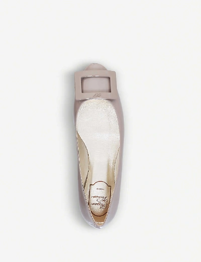 Gommette slip-on patent-leather ballet flats