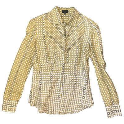 Pre-owned Paul Smith Yellow Cotton  Top