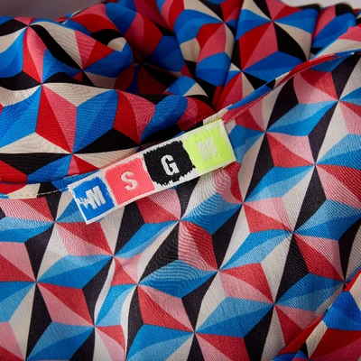 Pre-owned Msgm Multicolour Silk Dress