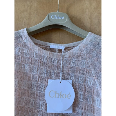 Pre-owned Chloé Knitwear In Pink