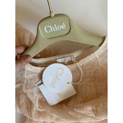 Pre-owned Chloé Knitwear In Pink