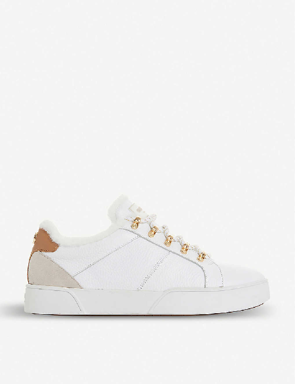 dune elsie lace up trainers