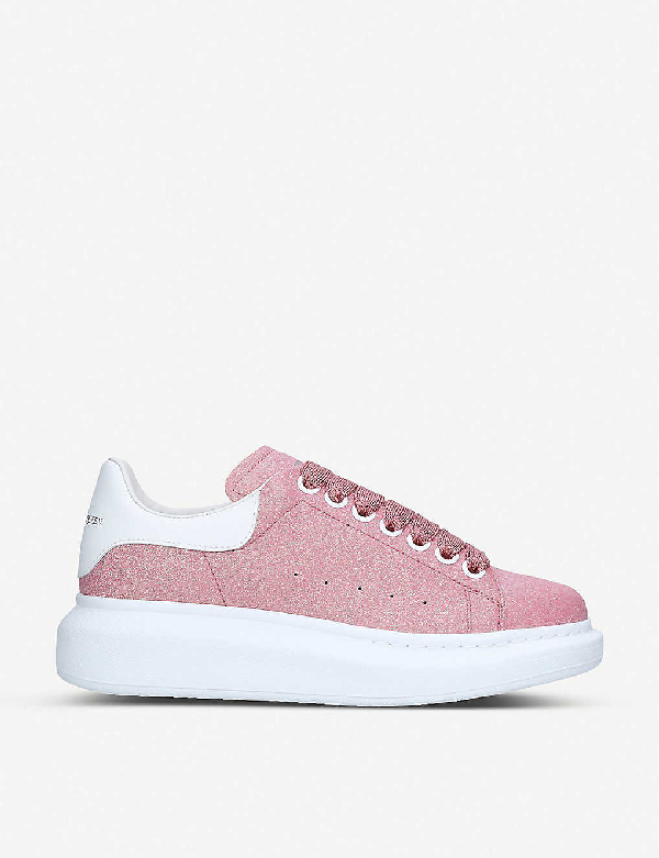 alexander mcqueen trainers glitter