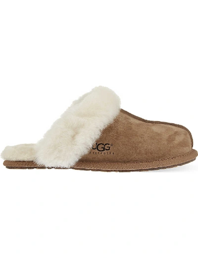 Shop Ugg Scuffette Ii Slippers In Nero