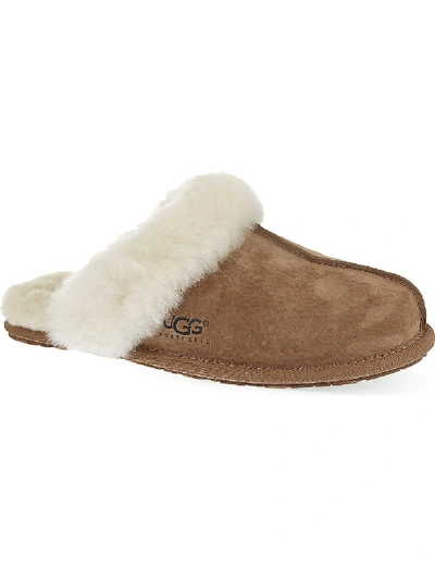 Shop Ugg Scuffette Ii Slippers In Nero