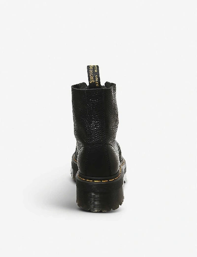 Dr. Martens Molly Glitter Boots In Black Aunt Sally