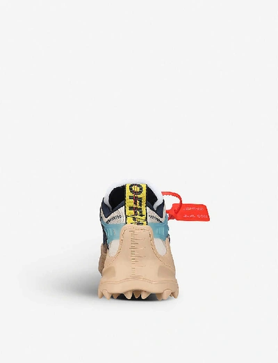 Shop Off-white Odsy-1000 Leather Trainers In N