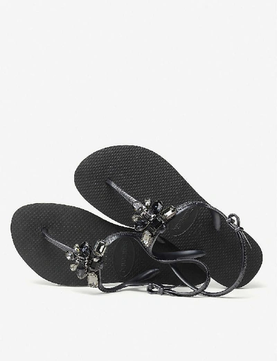 Havaianas Women s Freedom Capri Iii Crystal embellished Sandals In