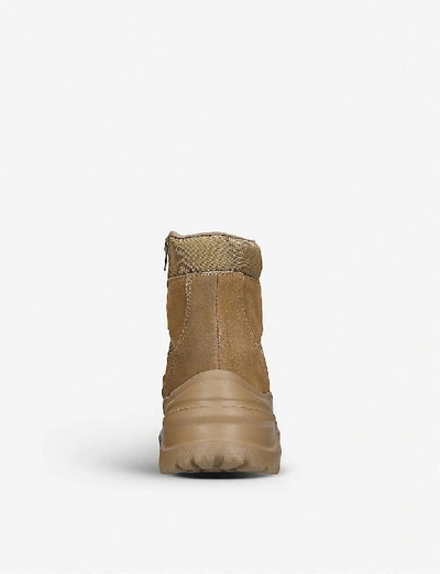 Shop Kg Kurt Geiger Soju Suede Ankle Boots In Tan