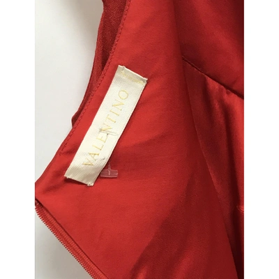 Pre-owned Valentino Mid-length Dress In Red