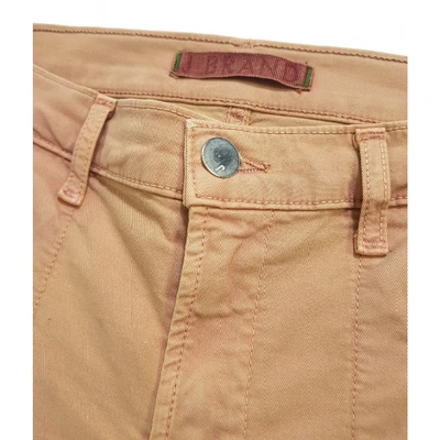 Pre-owned J Brand Slim Jeans In Beige