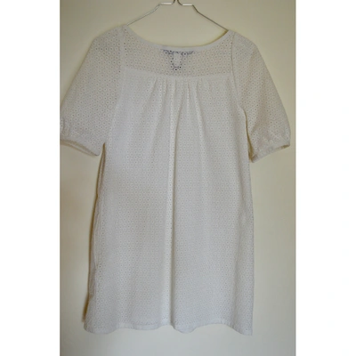 Pre-owned Marc By Marc Jacobs Mini Dress In White