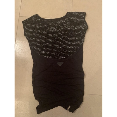 Pre-owned Diesel Glitter Vest In Black