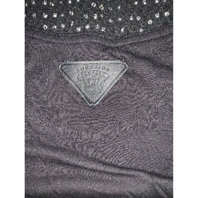 Pre-owned Diesel Glitter Vest In Black