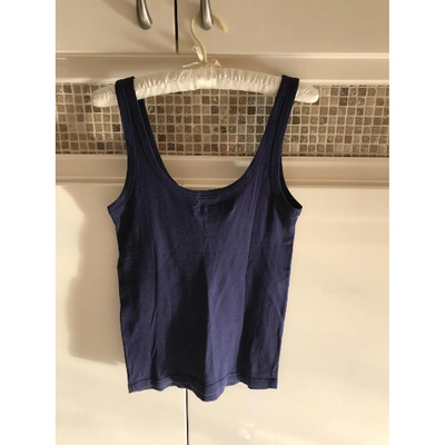 Pre-owned Marc Jacobs Vest In Navy