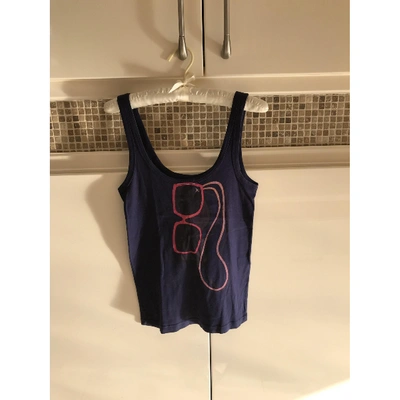 Pre-owned Marc Jacobs Vest In Navy