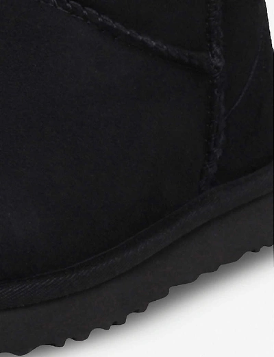 Ugg Classic Mini Ii Shearling Boots In Black