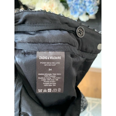 Pre-owned Zadig & Voltaire Black Trousers