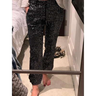 Pre-owned Zadig & Voltaire Black Trousers