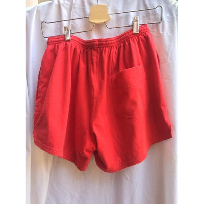 Pre-owned Dsquared2 Red Cotton Shorts