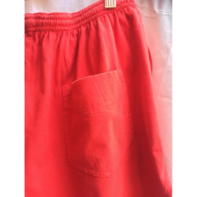 Pre-owned Dsquared2 Red Cotton Shorts