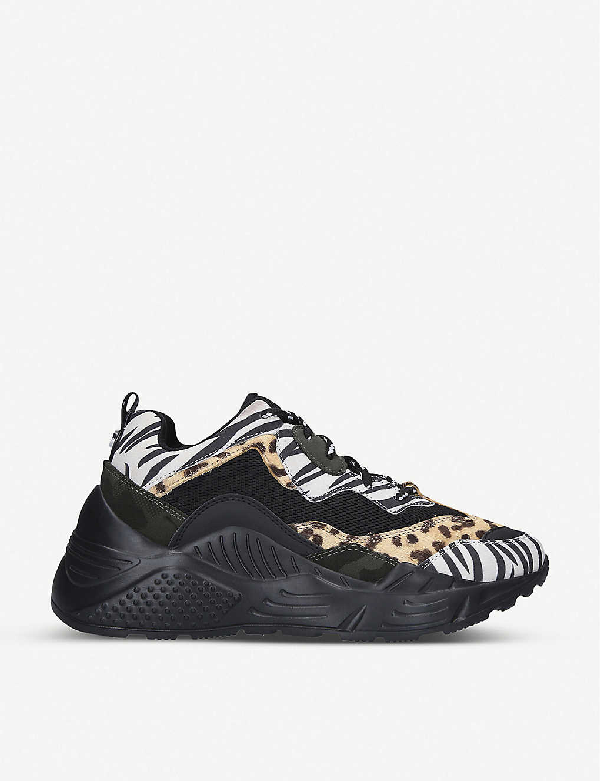 steve madden leopard print trainers