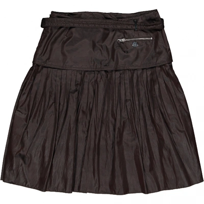 Pre-owned Paule Ka Mini Skirt In Brown