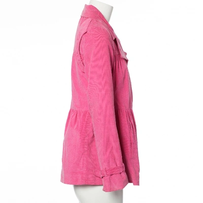 Pre-owned Burberry Jacket In Pink