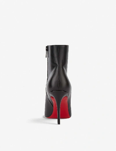 Shop Christian Louboutin So Kate Booty 85 Calf Boots In Black